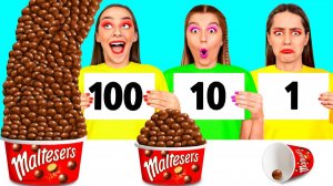 100 Слоев Еды Челлендж # Смешные Cитуации от DaZaZa Challenge