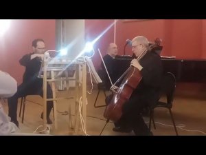Рахманинов Элегическое трио №2 ре минор ор.9 1ч.Фрагмент М.Спивак,К.Карзанов,М.Аркадьев.Москва 2019