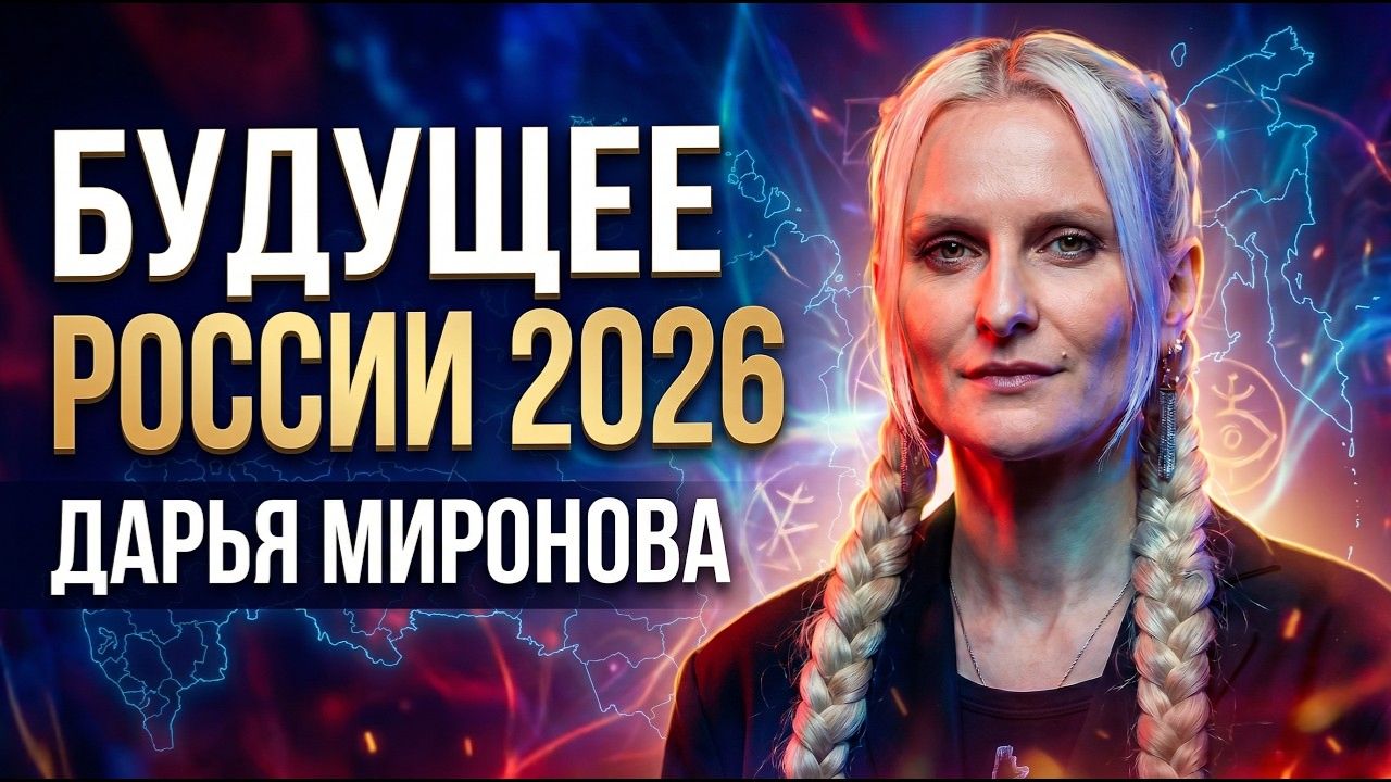 Будущее России 2026 - предсказание ясновидящей Дарьи Мироновой смотреть онлайн