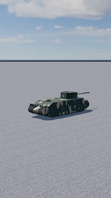 Модель танка TOG II