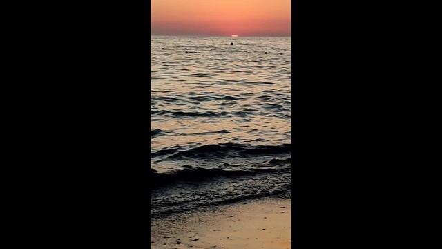 Закат на море