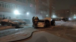 В Югре участились случаи возгорания автомобилей