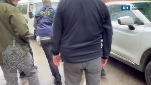 ФСБ показала кадры задержания сторонника антироссийской идеологии в Калужской области