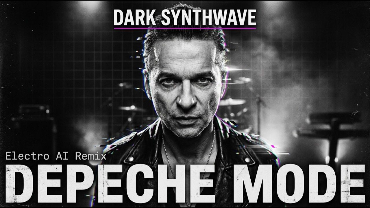 [XXL MIX] Silence - Depeche Mode Inspired Dark Synthwave Electro Rock Ritual _ AI MIX смотреть онлайн