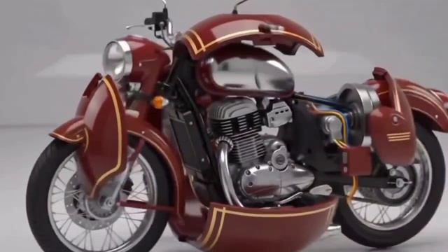 Jawa 350 CL - сборка из упаковки :)))