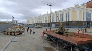 Обзор музея военной техники. Верхняя Пышма. Огромный музейный комплекс. Техника на открытой стоянке.