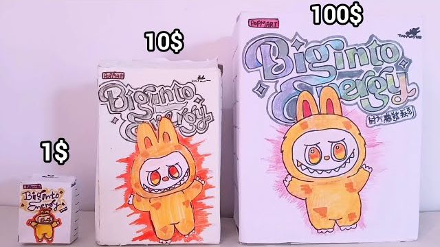 РАСПАКОВКА БУМАЖНОГО diy✨ 1$ Х 10$ Х 100$ Labubu ПАКЕТ-СЮРПРИЗ 💖 смотреть онлайн