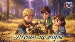 🔥 НЕЛЬЗЯ ИГРАТЬ СО СПИЧКАМИ В ЛЕСУ! ОДНА ИСКРА — И ЛЕС ГОРИТ! 🌲