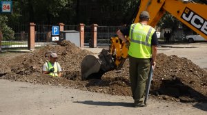 Финальный отрезок улицы Кирова в Абакане модернизируют дорожники: срок сдачи объекта - ноябрь