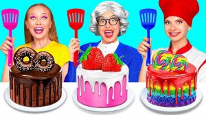 Кулинарный Челлендж# Я против Бабушки # Вкусные Кухонные Лайфхаки от TeenTeam Challenge