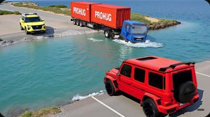 Машины против испытания глубокой водой #9 ▶️ BeamNG Drive