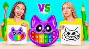 Кто Лучше Нарисует Предмет, Получит Его # Съедобная Битва от Mega DO Challenge