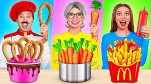 Кулинарный Челлендж# Я против Бабушки # Смешные cитуации от Trend DO Challenge