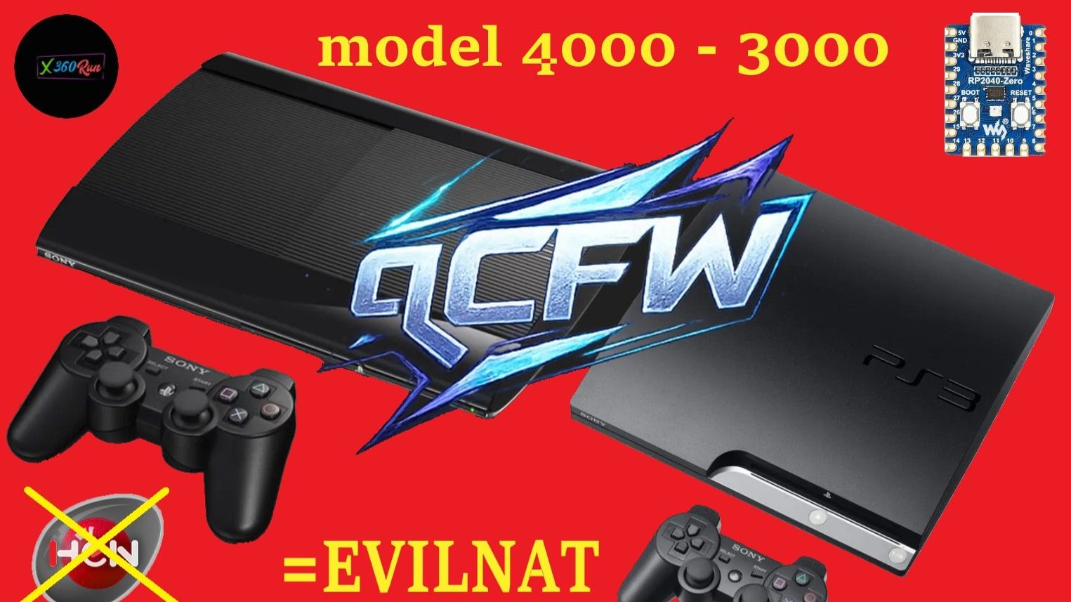 BADWDSD qCFW PS3 Установка Кастома На Непрошивайки / Pico Zero 2040 смотреть онлайн