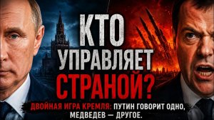 ПУТИН ГОВОРИТ «МИР», МЕДВЕДЕВ ПОКАЗЫВАЕТ РАКЕТЫ — ЭТО УЖЕ БЫЛО