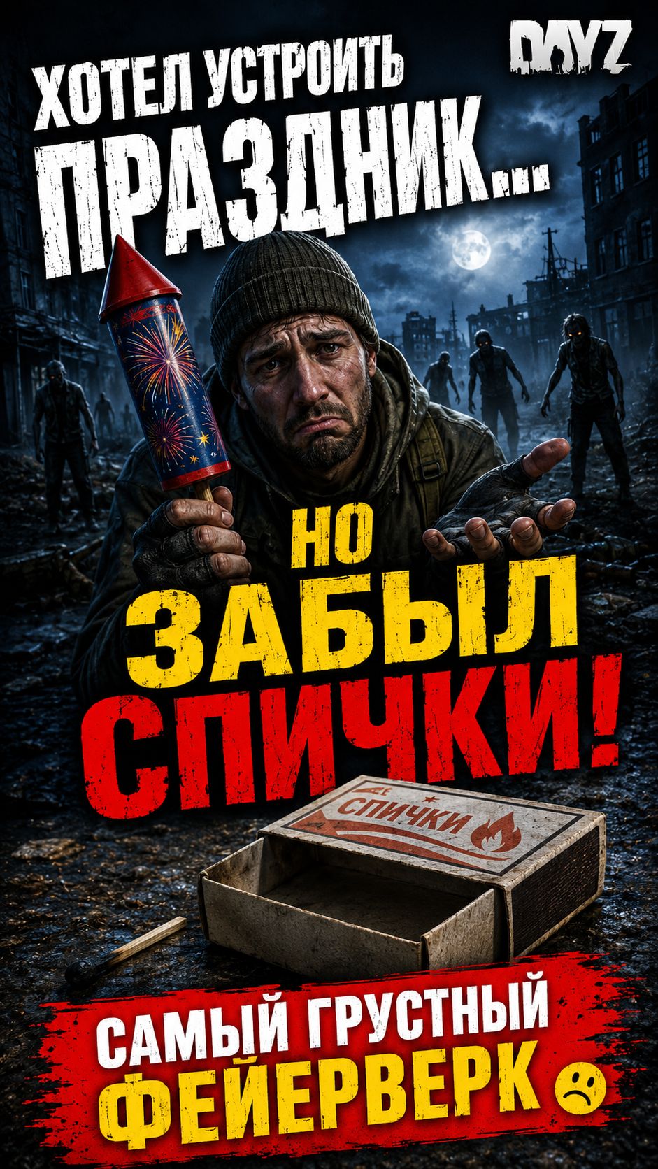 Самый грустный фейерверк в DayZ