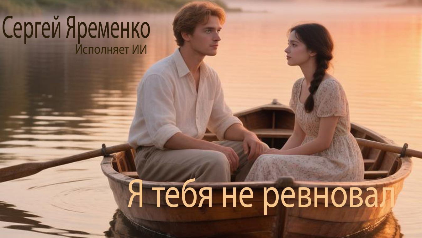 Лирическая песня о любви "Я тебя не ревновал" Стихи Сергей Яременко, исполняет ИИ