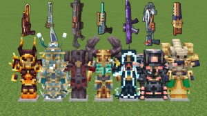 какое оружие и броня l_ender's cataclysm tacz самое лучшее в МАЙНКРАФТЕ？