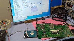 Матплата Asus X751MD заказ 19308 - контрольный запуск.