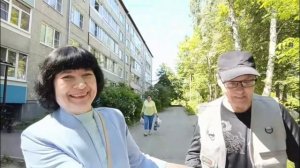 Жизнь после инсульта.Гуляем по посёлку.