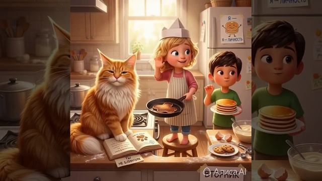 рыжий кот Персик мэйн-Кун.mp4