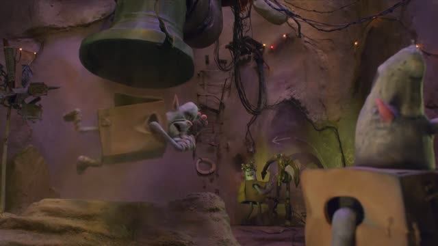 Анимация озорных бокстроллей от студии LAIKA.