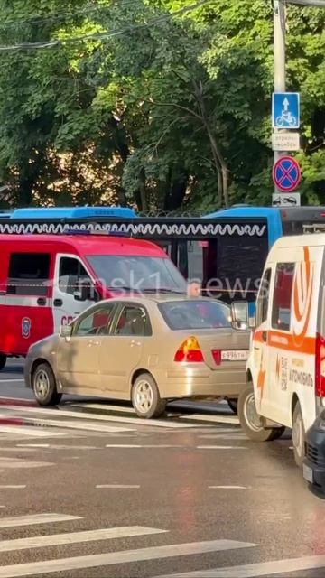 Взрыв машины в районе Коньково смотреть онлайн