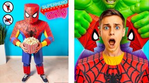 Мы Пережили Самую Сложную Игру в Кальмара! Супергерои в Игре в Кальмара!