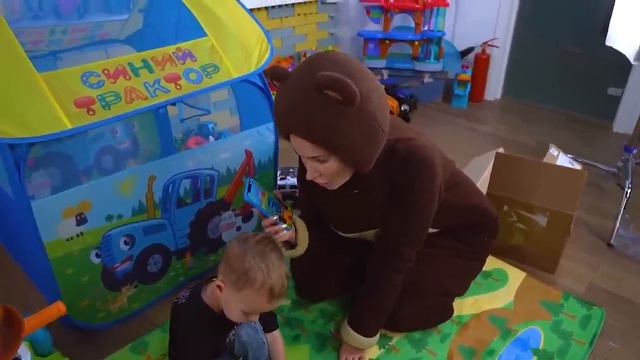 Маленькая Вера и Медведь - Самые интересные видео - Дядя Фёдор и Медведь смотреть онлайн