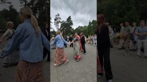 харинама в парке Гагарина , Челябинск ( хороводы).