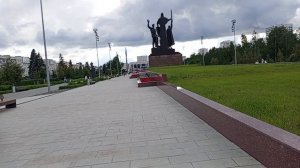 Пермь прогулка по  городскому парку отдыха часть 1