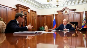 Валерий Фальков доложил Путину о работе по созданию синхротрона СКИФ