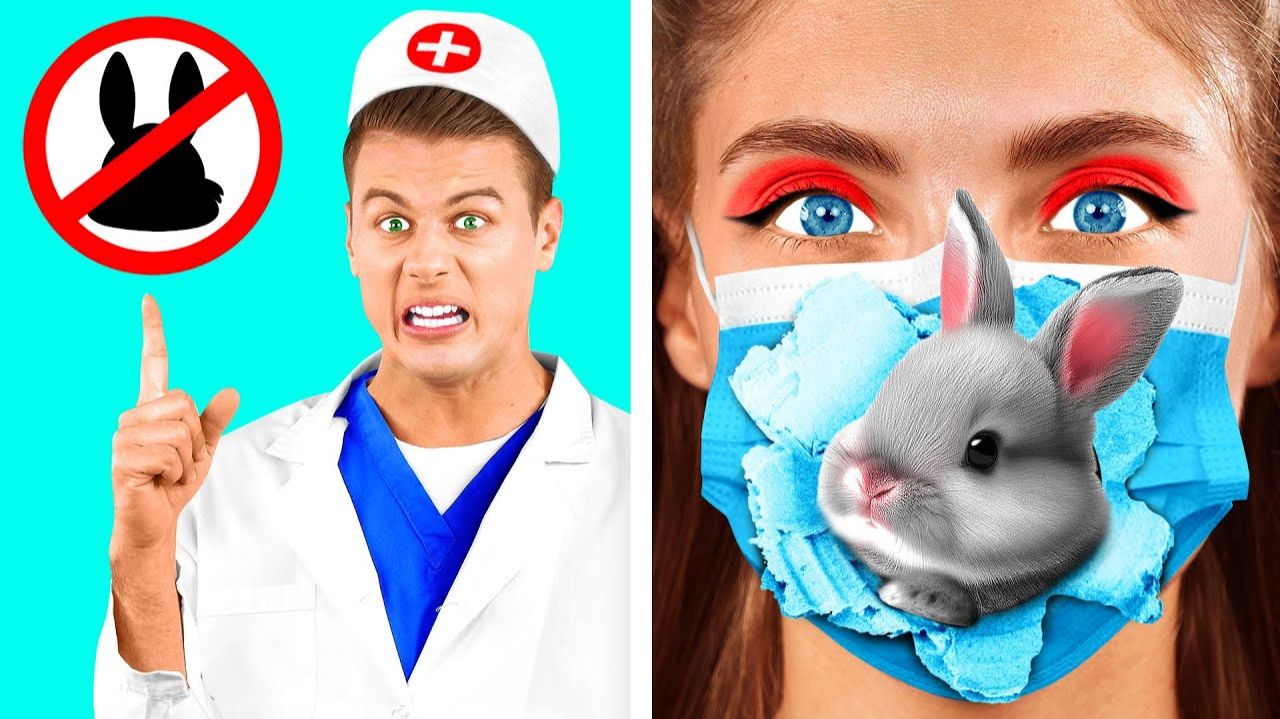 Как Пронести Животных в Больницу # Смешные Челленджи от Fun Teen смотреть онлайн