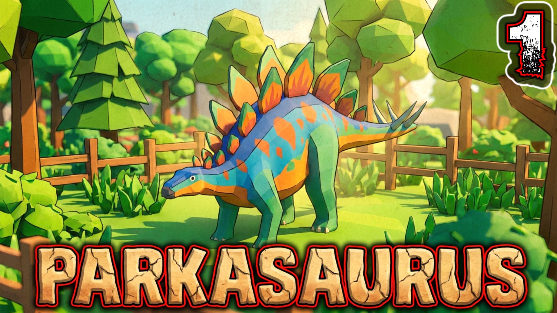PARKASAURUS #1 - Обучение. Наш Первый Динозавр и Основы Строительства Парка