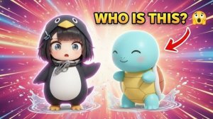 ГУГУ ГАГА встретила тайного друга из Воды! 🐧🐢#исцеление #аниме
