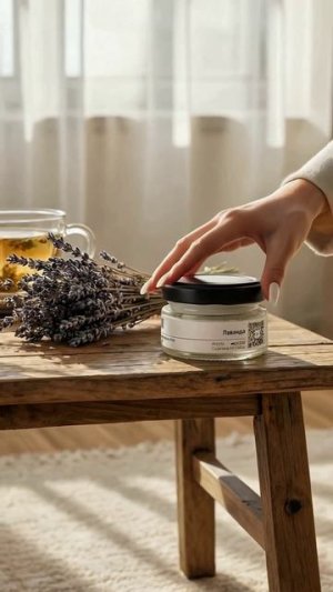 Ароматическая свеча Stella aroma Stunde Glassy Light