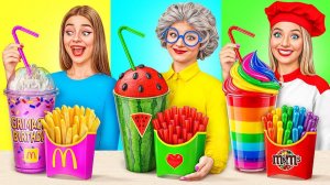 Кулинарный Челлендж# Я против Бабушки # Секреты и Гаджеты для Кухни от Multi DO Challenge