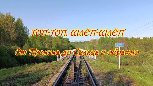 ТОП-ТОП, ШЛЁП-ШЛЁП. От Пронина до Сельца и обратно. ЧАСТЬ 1. ТУДА