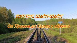 ТОП-ТОП, ШЛЁП-ШЛЁП. От Пронина до Сельца и обратно. ЧАСТЬ 1. ТУДА
