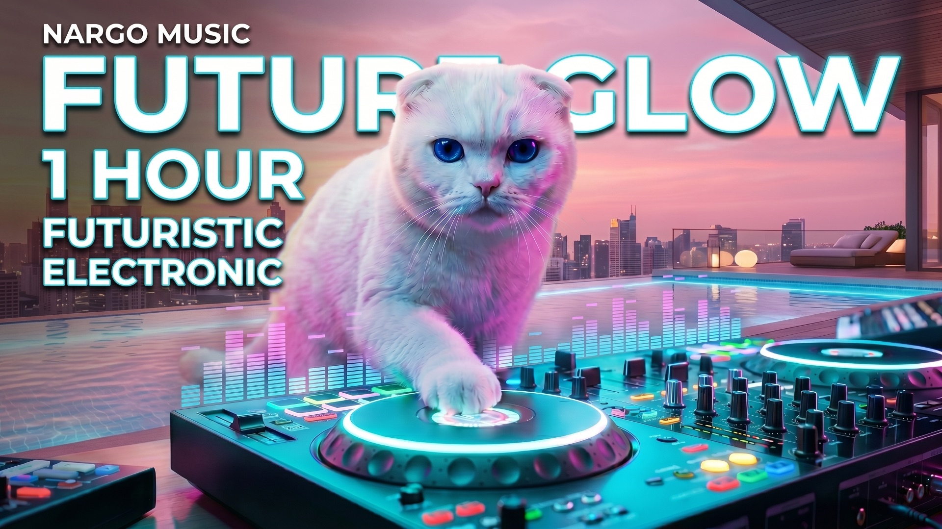 Future Glow — 1 Hour Futuristic Electronic Music | Nargo Music