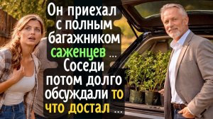 Он приехал с полным багажником саженцев… Соседи потом долго обсуждали то, что достал и как вошёл ...