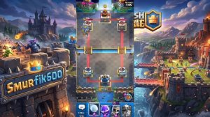 Классик на 600 кубках | 1 часть | Clash Royale