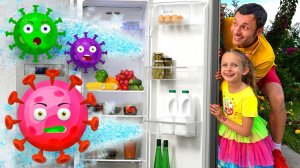 Песенка про холодильник для детей с Майей и Машей+Детские сборники и веселые детские летние песенки