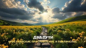 Два пути. Христианское прославление и поклонение