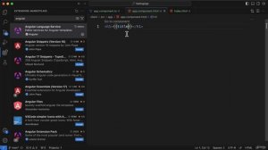 22 - Adding VS Code extensions to work with Angular