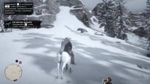Red Dead Redemption 2 приручение белой арабской лошади #reddeadredemption2 #rdr2