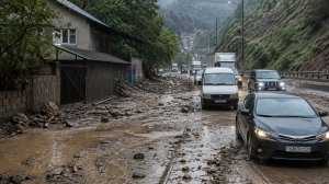 Риск схода селей в горных районах Таджикистана. Дожди заливают Казахстан и Беларусь. Погода в СНГ