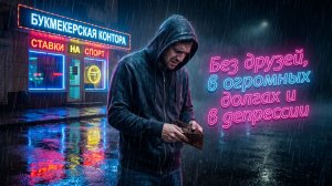 ЦЕНА ЛЁГКИХ ДЕНЕГ: Как Я оказался на САМОМ ДНЕ / Лудоманы, игроки / Ставки на спорт