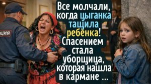 Все молчали, когда цыганка тащила ребёнка! Спасением стала горничная, которая нашла в кармане ...