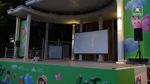 Киноискусство доступно каждому. Летом жители Воскресенска смотрят кино в парках